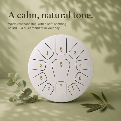 Lumitone Steel Tongue Drum