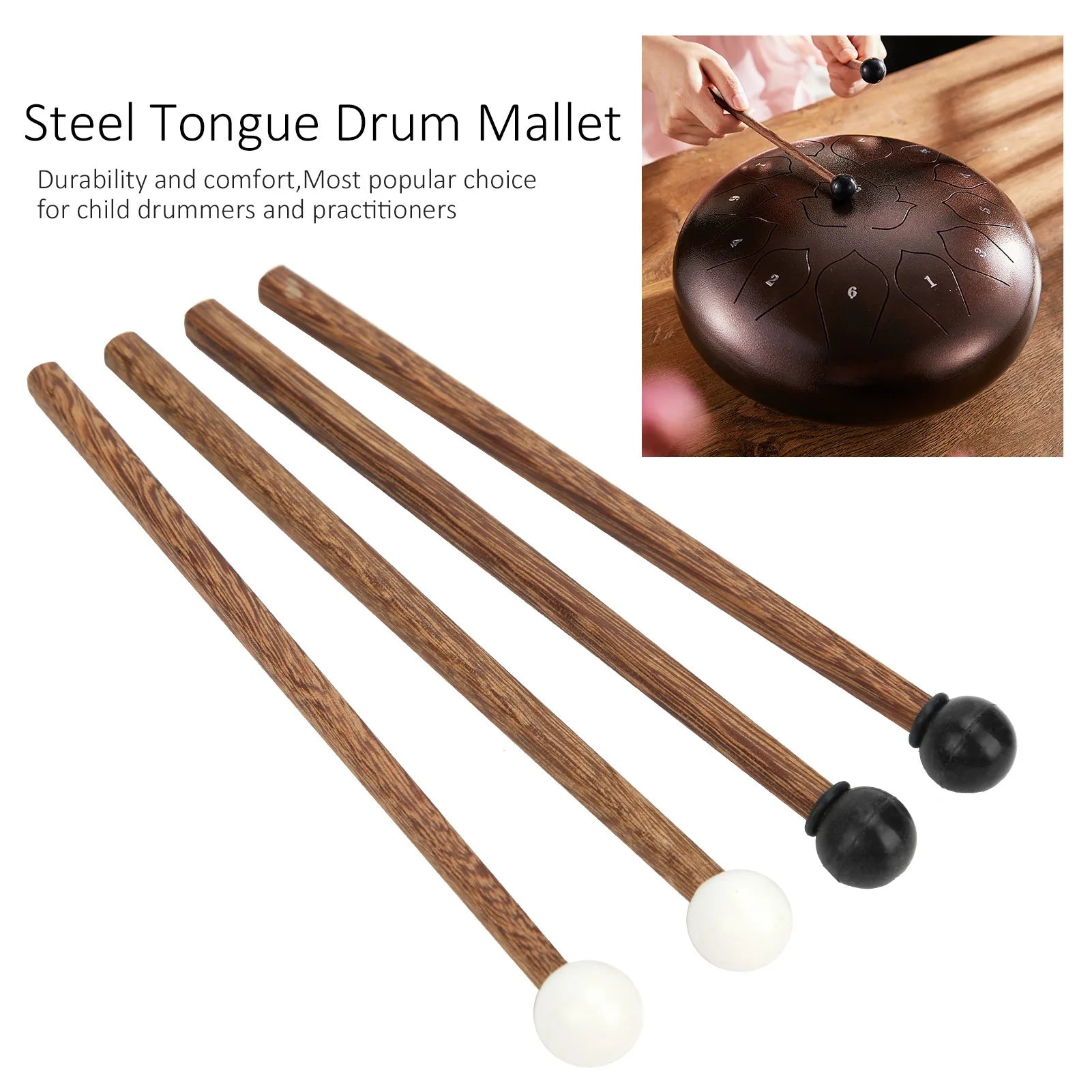 Steel Tongue Drum Mallets