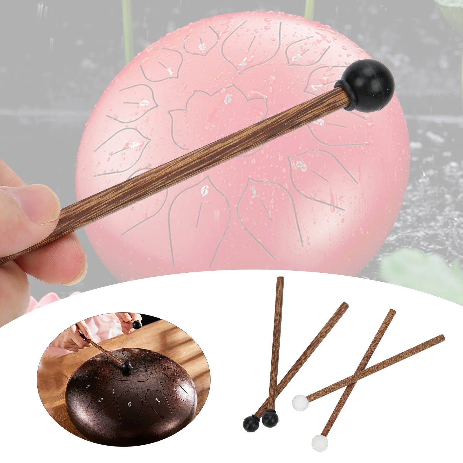 Steel Tongue Drum Mallets